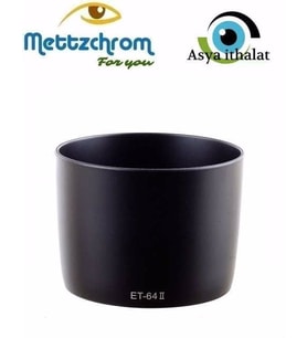 Mettzchrom ET-64 II LENS HOOD PARASOLEY CANON EF 75-300 Lens uyumlu ET64II