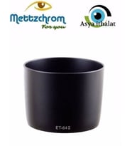 Mettzchrom ET-64 II LENS HOOD PARASOLEY CANON EF 75-300 Lens uyumlu ET64II