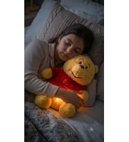 nefes alan winnie pooh peluş uyku aradaşı