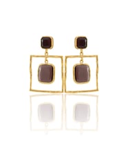 Kadir Jewellery 22 Ayar Altın Kaplama Kadın Sallantılı Küpe -El İşçiliği Ve Hipoalerjenik Küpe
