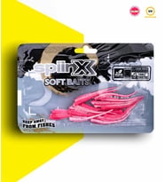 Spiinx Sandworm Lrf Silikon 6Cm 18P UV Renk: Sugar Pink