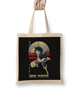 One Piece Monkey D Luffy Bez Çanta Uzun Saplı