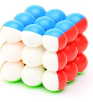 3X3 BONCUK ZEKA KÜPÜ 3X3 ZEKA KÜPÜ 3X3 RUBİKS CUBE CUBER SPEED 3X3 BALL CUBE BEAD MAGİC CUBE