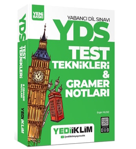 YDS YÖKDİL Test Teknikleri ve Gramer Notları Yediiklim