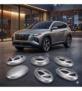 Hyundai Tuscon Ioniq 3 Buton Oto Anahtar Kumanda Kabı Gri