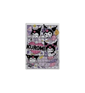 Ghostbastır Design Kuromi 99 Parça Ayaklı Puzzle – Dekoratif Çocuk Yapbozu 069