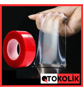 Onkar Çift Taraflı Silikon Bant 10MM x 5m