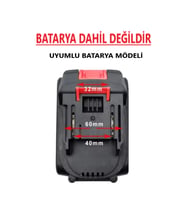 Şarjlı Dal Budama Testeresi Mavi ASSUR BATARYASIZ Solo Gövde