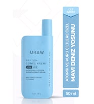 Mavi Deniz Yosunu Güneş Kremi Karma Ciltler İçin Nem & Koruma 50 ml