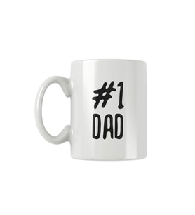 Number One Dad Babalar Günü Hediye Baskılı Kupa Bardak