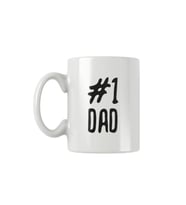 Number One Dad Babalar Günü Hediye Baskılı Kupa Bardak