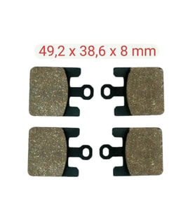 Ön Fren Disk Balata Fa369 2 Li Set Zx 10 R(2004-2007)-Zx 6 R(2003-2006) - Suzuki Gsxr 1000(2003)