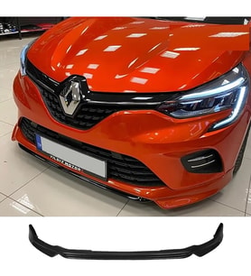 Renault Clio 5 Abt Ön Ek Plastik Siyah karlık-ön-ek-bodykit 2019 2020 2021 2022 2023