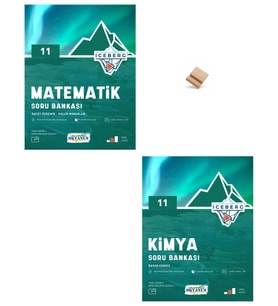 Okyanus 11. Sınıf Iceberg Matematik ve Kimya Soru Bankası + Telefon Standı