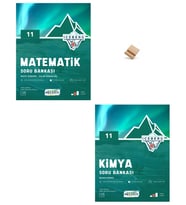 Okyanus 11. Sınıf Iceberg Matematik ve Kimya Soru Bankası + Telefon Standı