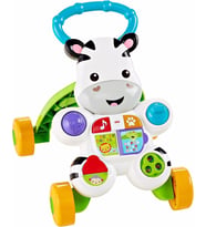 Fisher-Price Melodili Zebra Yürüteç, Yürümeye Teşvik Edici Işıklı ve Müzikli DLD80 (Standart)