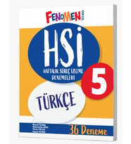 FENOMEN 5.SINIF TÜRKÇE HAFTALIK SÜREÇ İZLEME DENEMELERİ