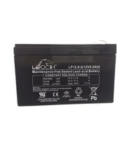 Leoch 12V 9Ah Kuru Tip UPS Akü (Siyah)