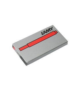 Lamy T10 Dolma Kalem Kartuşu 5’li Kırmızı