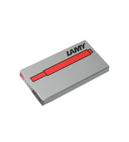 Lamy T10 Dolma Kalem Kartuşu 5’li Kırmızı
