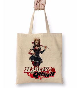 Harley Quinn Batman Bez Çanta Uzun Saplı