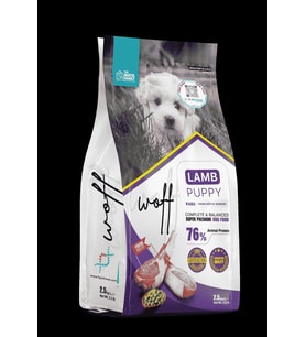 PETLOVEBUTİK KUZU YAVRU 12KG AZ TAHILLI TÜM IRKLAR İÇİN PREMİUM KÖPEK MAMASI
