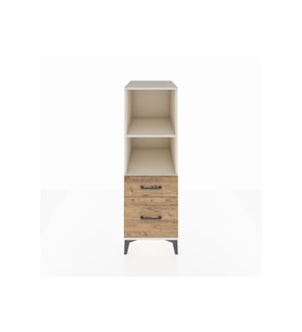 Kronos Dolap 2 Raflı 2 Çekmeceli 44x59x134 Aytaşı-Çam