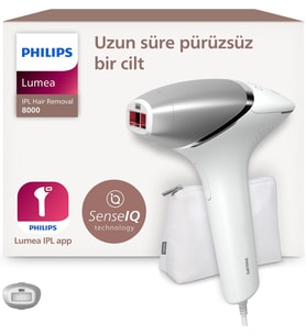 Philips Lumea Lazer Epilasyon Ipl Tüy Alma Cihazı, Senseiq Teknolojili, 1 Akıllı Başlık, Uzun Kablo