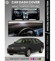 VOLKSWAGEN PASSAT B7 (2010-2015) Torpido Örtüsü Ön Göğüs Koruma Torpido Koruma Tam Uyum UV Koruma