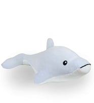 Harika Peluş 65 cm Sevimli Peluş Yunus (Mavi)