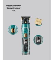 Vgr V-695 Profesyonel Tıraş Makinesi Seramik Bıçaklı Turbo Güçlü Motor