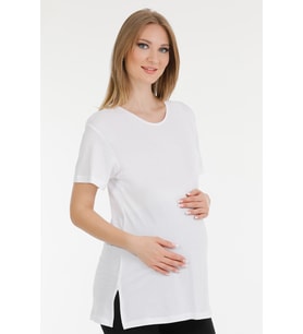 HAMİLE TSHIRT BEYAZ