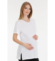 HAMİLE TSHIRT BEYAZ