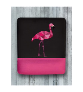 Flamingo Renkli Bilek Destekli Mouse Pad