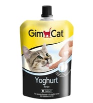 Gimcat Atıştırmalık Kalsiyum Katkılı Yogurt Sıvı Kedi Ödülü 150 Gr