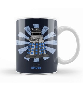 Dalek Retro Japanese Dr Who Kupa Bardak Porselen