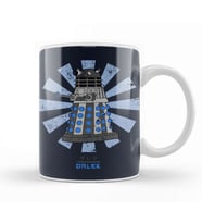 Dalek Retro Japanese Dr Who Kupa Bardak Porselen