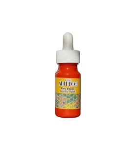 LİSANS ARTDECO EBRU BOYASI 30ML TURUNCU