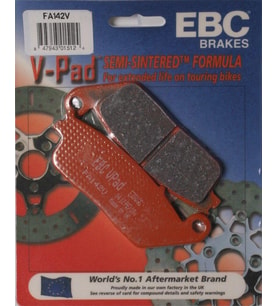 Ebc Fa142V 2004-2016 Triumph Thruxton 900 Uyumlu Ön Fren Balatası Yarı Sinterli
