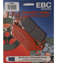 Ebc Fa142V 2004-2016 Triumph Thruxton 900 Uyumlu Ön Fren Balatası Yarı Sinterli