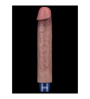 9" REAL SOFTEE Rechargeable Silicone Vibrating Dildo