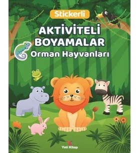 Orman Hayvanları Aktiviteli Boyamalar