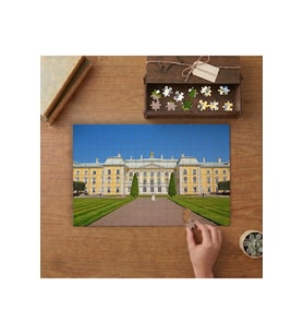 Petergof Sarayı - Tarihi Yapı Tasarımı 240 parça Ahşap Puzzle Ahşap Kutuda MP01256