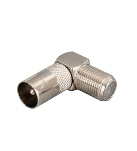 Powermaster PM-34398 F Konnektör Dişi - 60 Ohm Erkek L Tip Çevirici