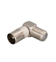 Powermaster PM-34398 F Konnektör Dişi - 60 Ohm Erkek L Tip Çevirici
