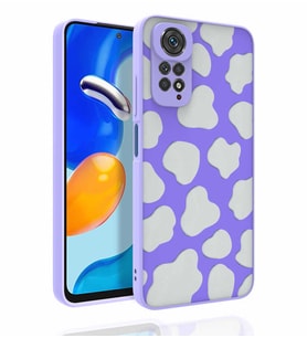 Xiaomi Redmi Note 11S Global Uyumlu Kılıf Desenli Kamera Korumalı Parlak Zore Nora Kapak