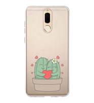 Huawei Mate 10 Lite Uyumlu Baskılı Yumuşak Silikon Şeffaf Telefon Kılıfı