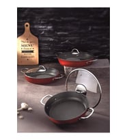 Bonera Marbella Pro Paella Granit Sahan Seti 6 Parça 3mm Kalınlık