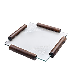 Camhare Saray Platin Kare Tepsi No 2