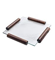 Camhare Saray Platin Kare Tepsi No 2